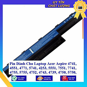 Mua Pin dùng cho Laptop Acer Aspire 4741 4551 4771 5741 4253 5551 7551 7741 4755 5755 4752 4743 4739 4750 5750 - Hàng Nhập Khẩu  MIBAT220