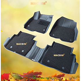 Thảm lót sàn ô tô 2 lớp cao cấp dành cho xe Honda CRV 2023+ nhãn hiệu Macsim 3w chất liệu TPE