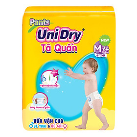 Combo 3 Tã Quần Unidry Ultra Jumbo M74 (74 Miếng)