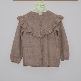 Áo khoác len cardigan dư xịn cho bé gái 6-15kg - Lagim House