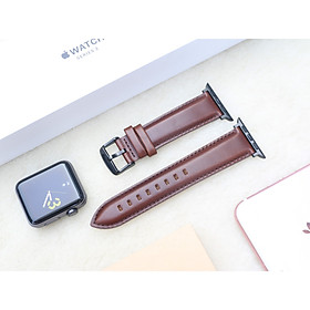 Mua Dây Đeo Thay Thế Dành Cho Apple Watch 1 2 3 4 5 6 (Chất liêu Da bò Sáp Dầu)