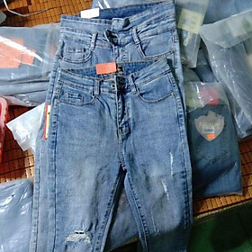 Combo 2 quần jeans nữ dáng ôm