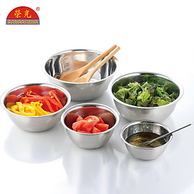 Mua Set 5 Tô Inox Hàng Có Chia Vạch ml