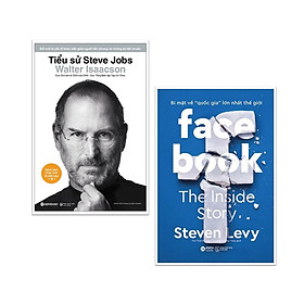 Combo Sách Kinh Doanh: Tiểu Sử Steve Jobs (Tái Bản 2020)+ Facebook - Bí Mật Về Quốc Gia Lớn Nhất Thế