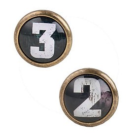 2 Pieces Vintage Cabinet Door Drawer Bin Dresser Handle Pull Knobs Hardware