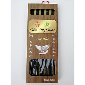 Mua Đũa Gỗ Mun Tiện Búp Sen - Đồ Dùng Gia Dụng Nhà Bếp Thương Hiệu Trường Sơn (05 Đôi / Hộp)