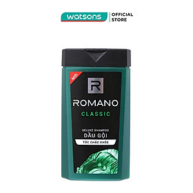 Dầu Gội Cao Cấp Cho Nam Romano Classic 180g