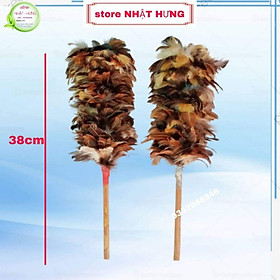 Mua Chổi quét bụi  Phủi bụi  phất bụi lông gà nhỏ size dài 38cm