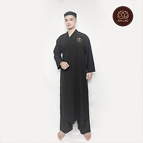 ÁO TRÀNG PHẬT TỬ ĐI CHÙA hoặc tu tại gia nam nữ - vải kate giặt máy thoải mái