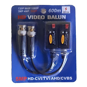 HD video balun 10 bộ 5mp lõi đồng, chất lượng