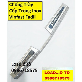 Chống Trầy Cốp Vinfast Fadil 2022-2019 Bên Trong Hàng Chữ Mặt Bóng