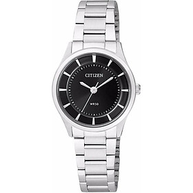 Đồng hồ nữ dây thép không gỉ Citizen Quartz ER0200