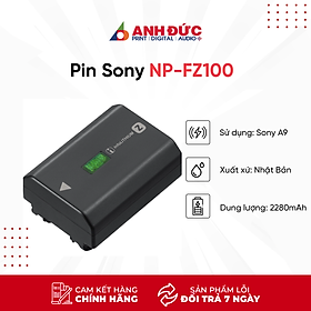 Mua Pin Sony NP-FZ100 Dùng Cho Sony A9  Sony A7III  A7RIII - Hàng Chính Hãng