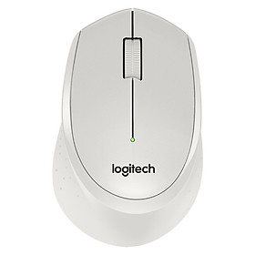 Logitech M330 2.4GHz Wireless Mouse Ergonomic Mute Mouse with 2.4G Nano Receiver Plug and Play for Desktop Computer