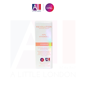 Tinh chất giảm thâm mắt Revolution Skincare 10% Vitamin C Brightening Power Eye Serum 15ml (Bill Anh)