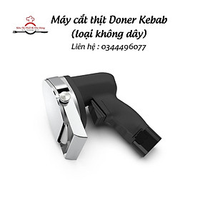 Mua MÁY CẮT THỊT DONNER KEBAB TỰ ĐỘNG  BẢO HÀNH 12 THÁNG  LOẠI KO DÂY - SẠC PIN