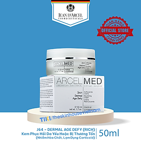 J64 Kem phục hồi da yếu hoặc bị thương tổn (nhiễm hóa chất, lạm dụng corticoid) - Dermal Age Defy (Rich) 50ml - Jean d'Arcel