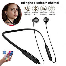 Tai Nghe Không Dây Bluetooth Nhét Tai Không Thấm Nước Earbuds Với Mic Tai Nghe Thể Thao - Hàng Chính Hãng
