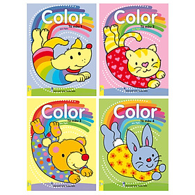 Bộ 4 cuốn Color - Tô màu