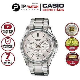 Đồng Hồ Nam Casio Standard MTP-1375D-7AVDF Chính Hãng - Dây Thép | Casio Standard MTP-1375D-7A