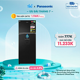 Mua Tủ Lạnh Panasonic 326L Inverter NR-BL351WKVN Trữ đông kháng khuẩn - Lấy nước ngoài - Hàng chính hãng