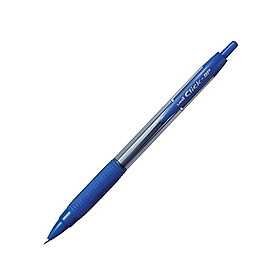 Bút bi bấm click bp 0.7 mm uni xsb-r7 - mực xanh