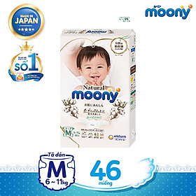 Tã dán cao cấp Moony Natural đủ size