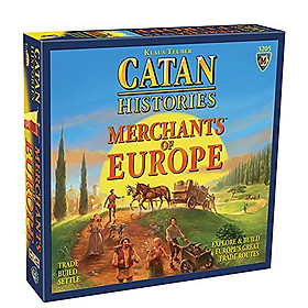 Hình ảnh Bộ Trò Chơi Board Game Catan Merchants Of Europe Histories Vui Nhộn Cho Gia Đình