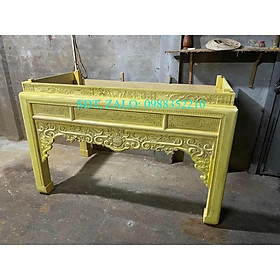 Mua bàn thờ đứng bằng gỗ mít ta chân 16cm