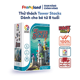 Đồ chơi thông minh Smartgames Thử Thách Tower Stacks