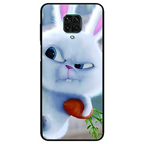 Ốp lưng dành cho Xiaomi Redmi 9s - 9 Pro - 9 Promax mẫu Thỏ Trắng Nhăn Mặt
