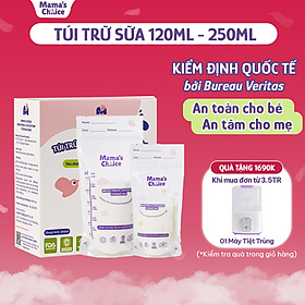 Túi Trữ Sữa Và Bảo Quản Sữa Mẹ Mama’s Choice, Bịch Đựng Sữa Mẹ, Có Khóa Zip Tiện Lợi An Toàn, Lẻ 10 Túi