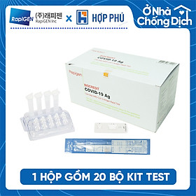 1 Hộp Kit Test Tại Nhà - Xét Nghiệm Nhanh COVID-19 Ag BioCredit- Hàn Quốc