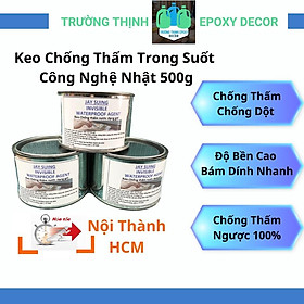 Keo Chống Thấm Trong Suốt Công Nghệ Nhật 500g Chống Thấm Nền Gạch, Trần Tường Nhà, Gỗ Công Nghiệp - Trường Thịnh Sài Gòn