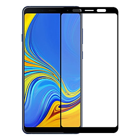 Kính Cường Lực Cho Samsung Galaxy A9 2018 - Màu Đen - Full Màn Hình - Hàng Chính Hãng