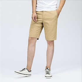 Quần short lửng nam vải đũi HBQD01