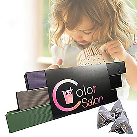 Color Salon Tea Hộp quà tặng đựng trà túi lọc dạng dài sáng tạo được chọn lọc (3 món)