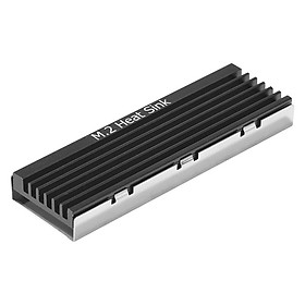 M.2 2280 NVME SSD tản nhiệt tản nhiệt tản nhiệt làm mát nhiệt độ phân tán nhôm với miếng nhiệt cho M2 2280 SSD Desktop PC PS5 Màu