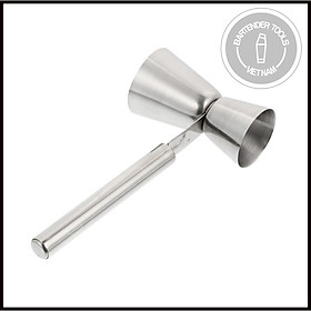 Jigger inox có cán cầm 15/30ml