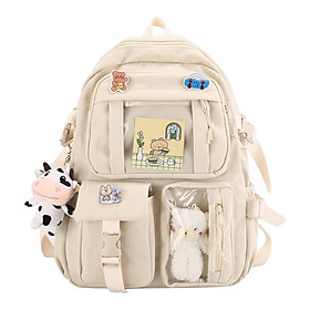 Cartoon Women Backpack School Bag Travel Bag College Backpacks for Teenager Girls
