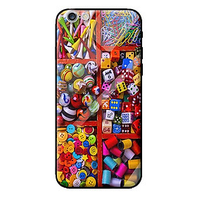 Ốp lưng kính cường lực cho iPhone 6s MÀU SẮC 4 - Hàng chính hãng