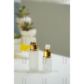 Chai thủy tinh chiết mỹ phẩm du lịch đầu nhỏ giọt Rabbit Lab 30 ml, 50 ml
