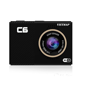 Camera Hành Trình ghi hình Ô tô VietMap C6 ( Phát WiFi + Sim 4G) + Tặng thẻ Nhớ 32G - Hàng chính hãng
