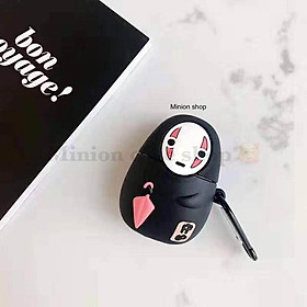 Bao Case Ốp dành cho  airpod 1 và 2, tai nghe bluetooth i11,i12, i100, i9s... silicon 3D vô diện cầm ô cao cấp