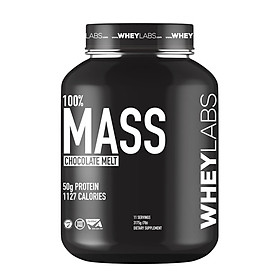 Sữa hỗ trợ tăng cân an toàn Wheylabs Mass hũ 7lbs (3.1kg)