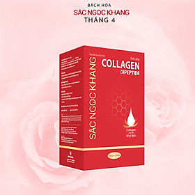 Nước uống đẹp da Collagen Dipeptide 15 túi Sắc Ngọc Khang hấp thụ nhanh và vượt trội giúp trẻ hóa làn da - săn chắc và sáng mịn