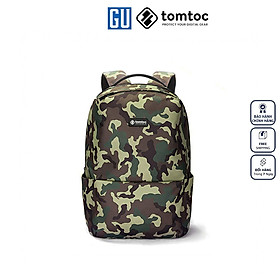 Balo Chống Trộm Tomtoc (Usa) Lightweight Camping Cho Ultrabook 13″14″15″16″ CAMO, Mang Mọi Thứ Đến Với Bạn Hàng Chính Hãng