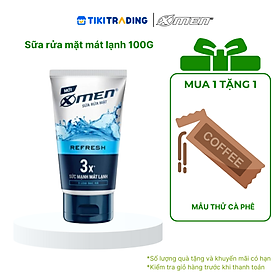 Sữa rửa mặt X-Men 100g Detox/Sáng da/Ngừa mụn/Kiểm soát nhờn/Mát lạnh