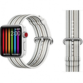 Dây đeo Rainbow Nylon COTEetCI dành cho Apple Watch - Hàng Chính Hãng