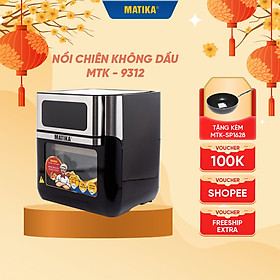 Mua Nồi Chiên Không Dầu MATIKA 12L 1500W MTK-9312 - Hàng Chính Hãng